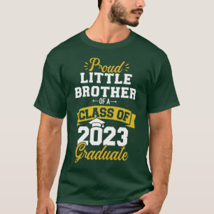 Proud little brother class 2023 graduate senior gr T-Shirt