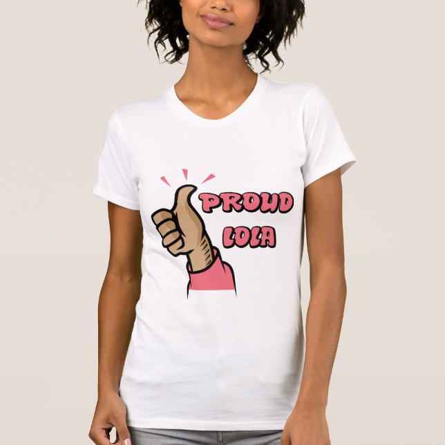"Proud Lola" Women's T-Shirt (Front)