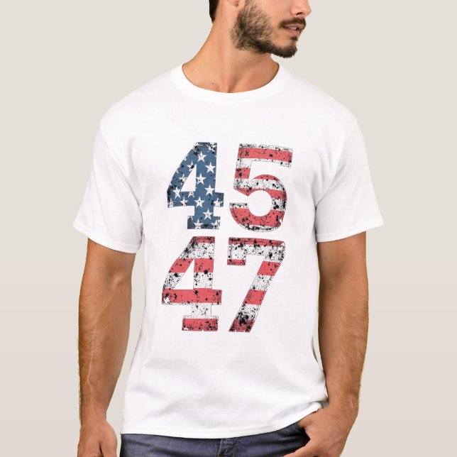 Proud Maga 47th Trump Won Inaguration Day  T-Shirt (Front)
