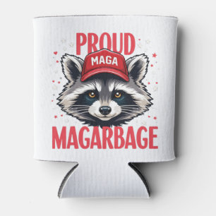 Proud MAGA Garbage For Trump supporter Election Can Cooler