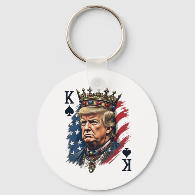 Proud Maga Trump Vance American Inauguration Day Key Ring (Front)