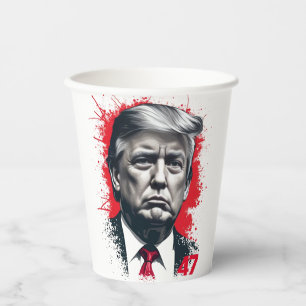 Proud Maga Trump Vance American Inauguration Day Paper Cups