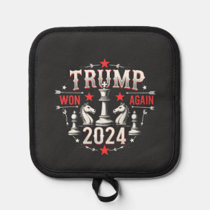 Proud Maga Trump Won again 2025 Inaguration Day Pot Holder