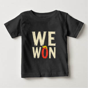 Proud Maga Trump Won Inaguration Day Speech 2025 Baby T-Shirt