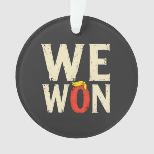 Proud Maga Trump Won Inaguration Day Speech 2025 Ornament