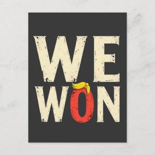 Proud Maga Trump Won Inaguration Day Speech 2025 Postcard