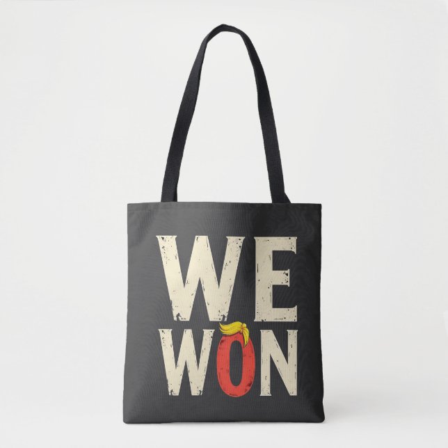 Proud Maga Trump Won Inaguration Day Speech 2025 Tote Bag (Front)