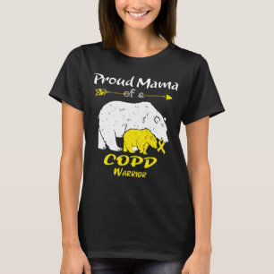 Proud Mama Bear COPD Awareness T-Shirt