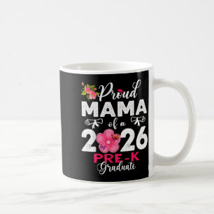 Proud mama of 2026 pre-k graduate mothers day coffee mug