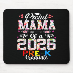 Proud mama of 2026 pre-k graduate mothers day mouse pad
