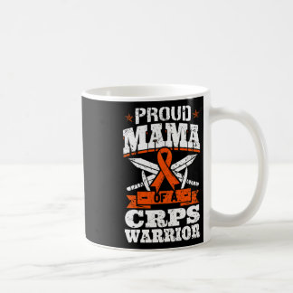 Proud Mama Of A Crps Warrior Rsd Awareness Ribbon Coffee Mug