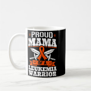 Proud Mama Of A Leukaemia Warrior Mum Awareness Coffee Mug