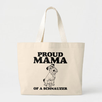 Proud Mama of a Schnauzer Tote Bag