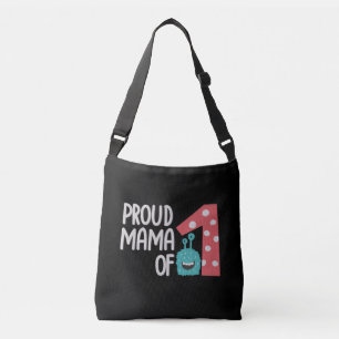 Proud Mama of One Crossbody Bag