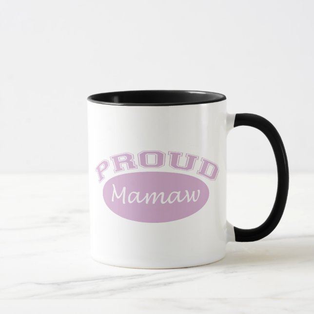 Proud Mamaw (Pink) Mug (Right)