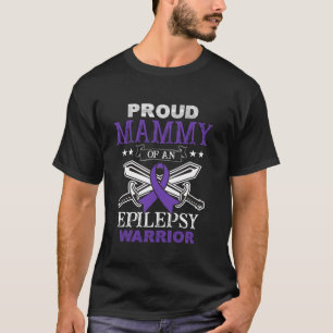 Proud Mammy Of An Epilepsy Warrior Family Matching T-Shirt
