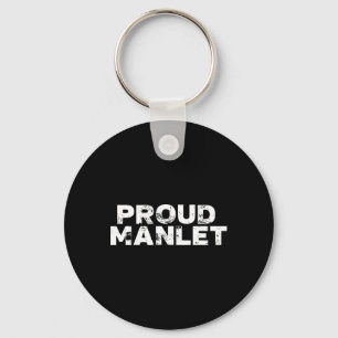 Proud Manlet Short Bodybuilding  Key Ring