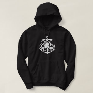 Proud Maritimer anchor octopus Lighthouse route T- Hoodie