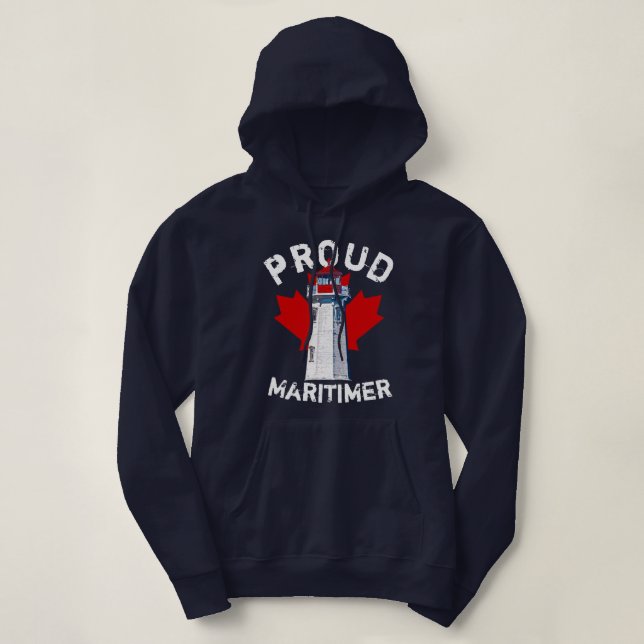 Proud Maritimer shirt Nova Scotia Canada (Design Front)