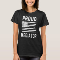 Proud Mediator Profession American Flag