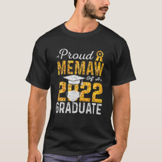Proud Memaw Of A 2022 Graduate Face Mask T-Shirt