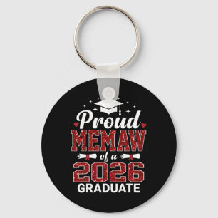 Proud Memaw Of A 2026 Graduate Senior Graduation Y Key Ring