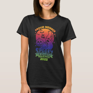 Proud Member of the Spooky Squad 2022 Happy Hallow T-Shirt