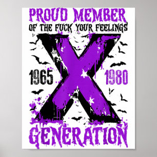 Proud Member X Generation For Your Feelings Hallow Poster