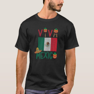 Proud Mexican Independence Day Fiesta Cinco Mayo M T-Shirt