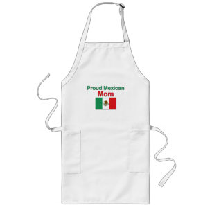 Proud Mexican Mum Long Apron