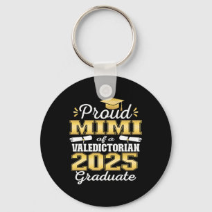Proud Mimi Of 2025 Valedictorian Graduate 25 Premi Key Ring