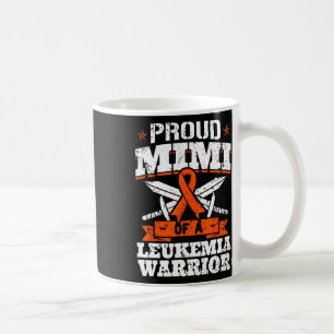Proud Mimi Of A Leukaemia Warrior Grandma Awarenes Coffee Mug
