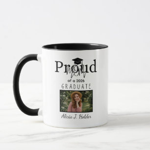 Proud MOM 2026 Graduate graduation gift mother Mug