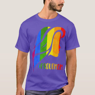 Proud Mom Gay Pride Month Rainbow LGBTQ T-Shirt