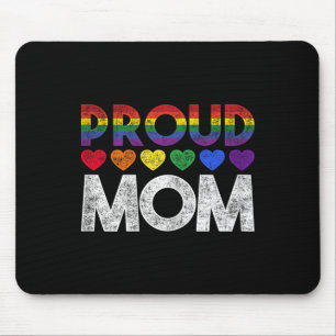 Proud Mom Lgbt  Mouse Pad