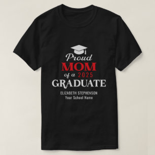 Proud Mom of the graduate family matching  T-Shirt