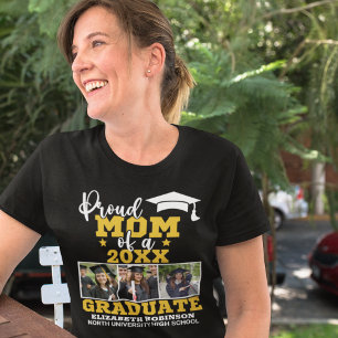 Proud Mom of the Graduate Photo collage T-Shirt