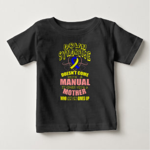 Proud Mom World Down Syndrome Day Baby T-Shirt