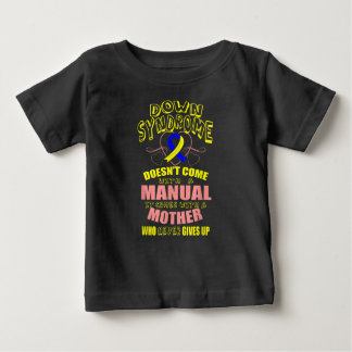 Proud Mom World Down Syndrome Day Baby T-Shirt