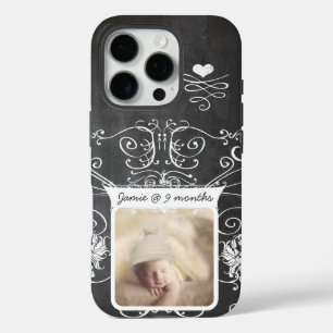 Proud Moma Chalkboard Typography Art iPhone 16 Pro Case
