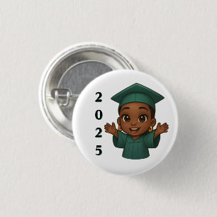 Proud Moment Congratulations 2025 Graduate  3 Cm Round Badge