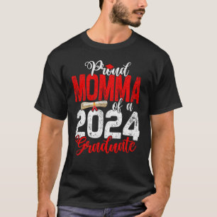 Proud Momma of a class of 2024 graduate senior gra T-Shirt