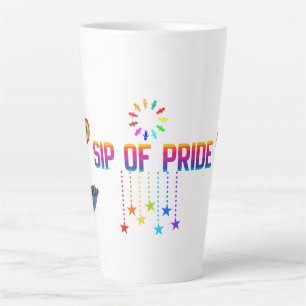 PROUD MORNING SIP OF PRIDE 20 OZ. accent Latte Mug