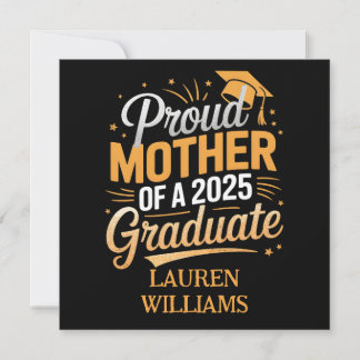 Proud Mother of a 2025 Graduate - Graduation Gift 