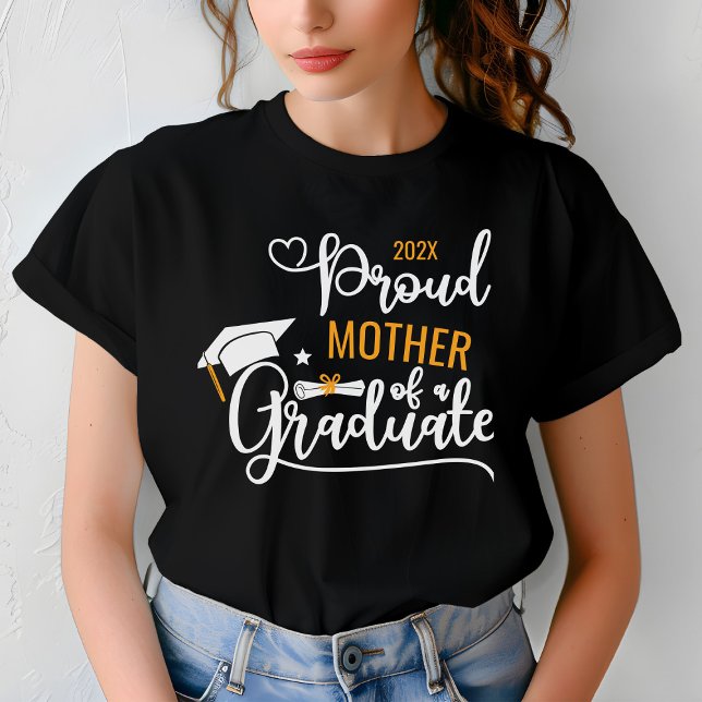 Proud Mother of a Graduate Parent Custom T-Shirt (Creator Uploaded)
