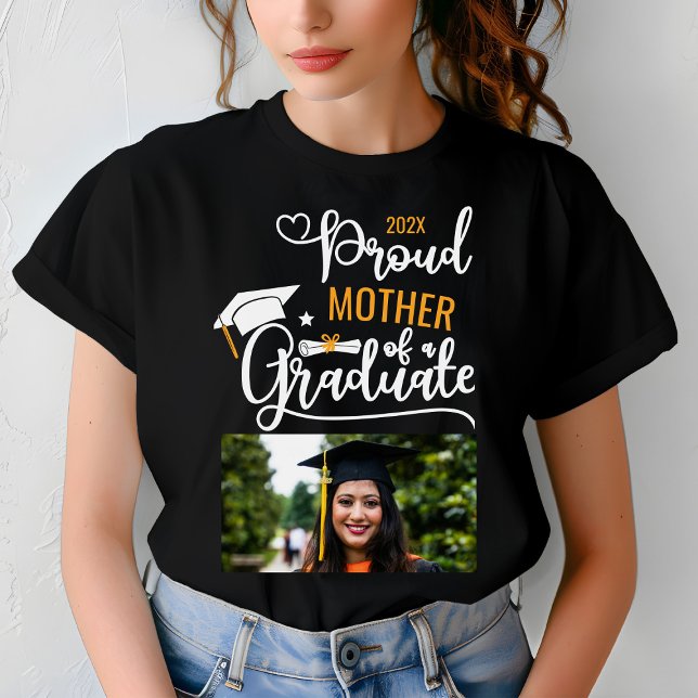 Proud Mother of a Graduate Parent Custom T-Shirt (Creator Uploaded)