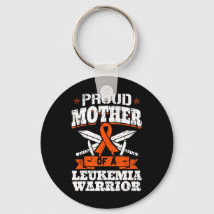 Proud Mother Of A Leukaemia Warrior Mum Awareness  Key Ring
