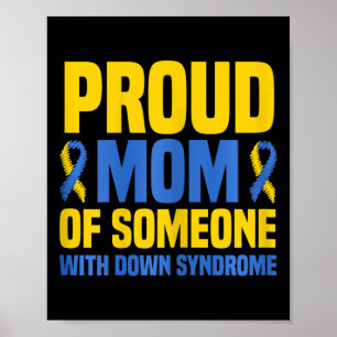 Proud Mother World Down Syndrome Mum Poster