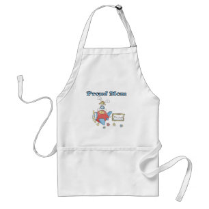 Proud Mum-Aeroplane It's a Boy tshirts and gifts Standard Apron