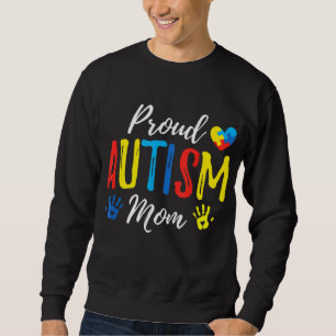 Proud Mum Autism Awareness Family Matching Sweatshirt